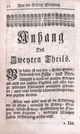 Anhang Des Zweyten Theils.