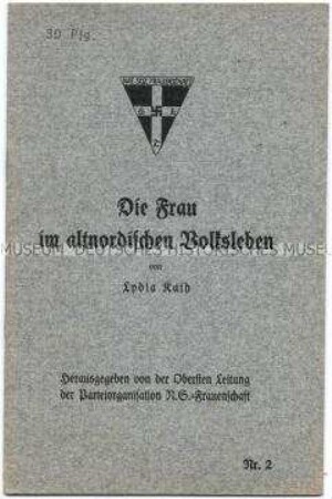 Völkerkundliche Abhandlung über die Rolle der Frau in den nordischen Ländern