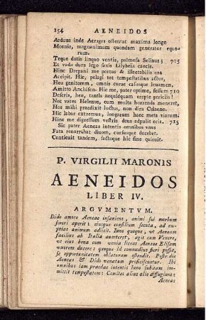 P. Virgilii Maronis Aeneidos Liber IV.