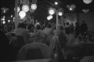 Sommernachtsfest des Presseclubs Karlsruhe in den Räumen des Café Nancy beim Stadtgarten