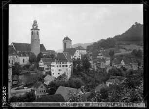 Blick vom Rundweg auf Horb