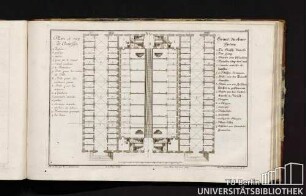 No. 6. Plan à rez de Chaussée. Grund zu ebner Erden.