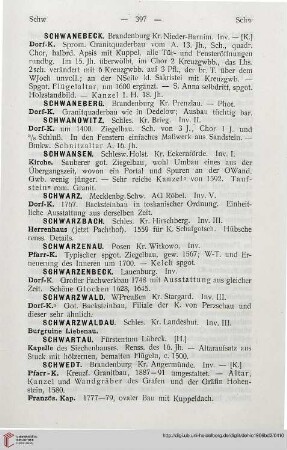 ⟦Schwaneberg⟧