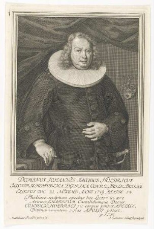 Bildnis des Johannes Jacobus Huldricus
