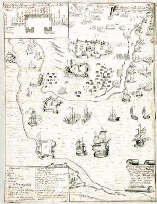 WHK 6 Ungarisch-Türkischer Krieg von 1683-1699 bis zum Frieden von Carlow: Eroberung der Insel und Festung Patras durch die Venetianer, 25. Juli 1687