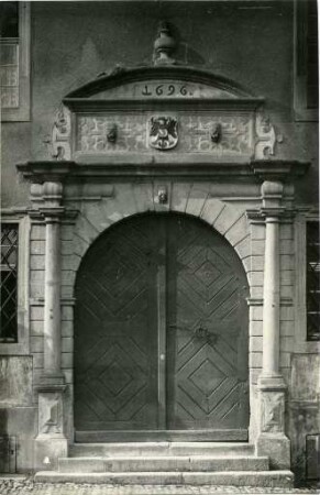 Das Portal des Kauf- und Kornhauses