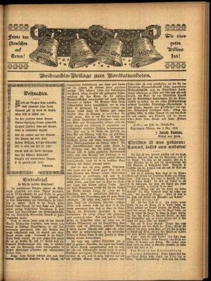 Ausgabe vom Samstag, den 31. Dezember 1910.