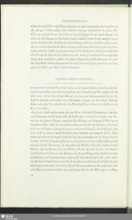 Donna Anna D'Austria