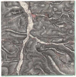 Oelsnitz, Oberhermsgrün, Lauterbach, Marxgrün, Tirschendorf. Blatt 168 aus: Meilenblätter von Sachsen