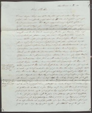 Paul Heyse (1830-1914) Nachlass: Briefe von Hermann Egells an Paul Heyse - BSB Heyse-Archiv VI. Egells, Hermann