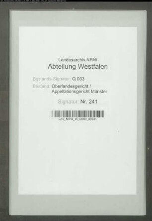 Verfahren des westfälischen Adels beim Ankauf von Bauerngütern