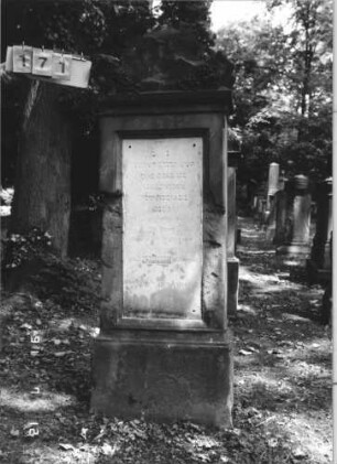 Grabstein 171 [Hahn S. 51 Grab-Nr. 1466]