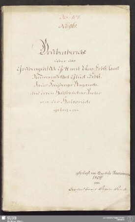 Grubenbericht über das Grubengebäude Gott mit Uns Erbst: samt Neuvermuthet Glück Erbst: - 17.6866 4. : In der Freyberger Bergamts- und deren Halsbrückner Revier an der Halsbrücke gelegen