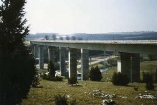 Brenztalbrücke, km 812,611 - 812,983 Gesamtansicht