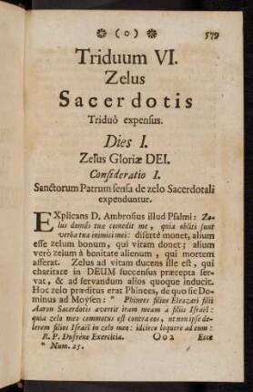 579-588, Explicans D. Ambrosius illud Psalmi: Zolus domus tuae ...