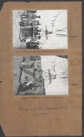 Major v. d. Decken im Generalstab Gruppe Metz 1 c bei Bz 152