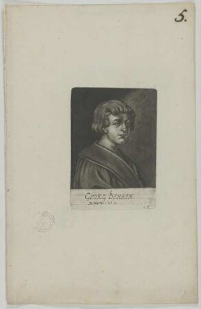 Bildnis des Georg Behaim