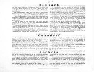 Cunsdorf, Jocketa, Limbach