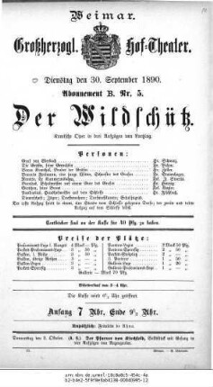 Der Wildschütz