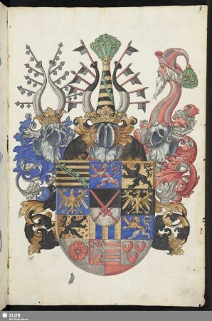 [kursächsisches Wappen]