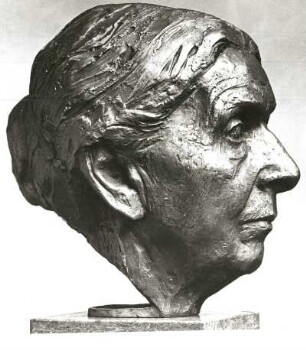 Porträtkopf der Mutter des Künstlers