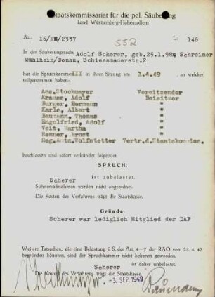 Scherer, Adolf
