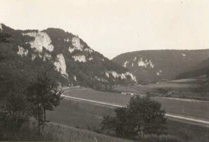 Donautal bei Neidingen. Donaudurchbruch durch den Schwäbischen Jura