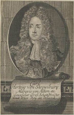 Bildnis von Carl, Herzog von Shrewsbury