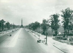 Tiergarten und Siegessäule.