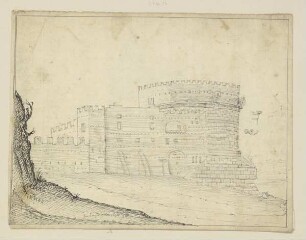 Grabmal der Cecilia Metella mit Burg der Gaëtani