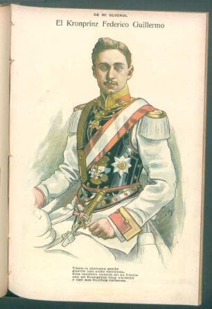 El Kronprinz Federico Guillermo - [Caricatura] : De mi Guignol
