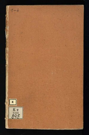 Notitia Et Recensio Codicvm Mss. Qvi in Bibliotheca Episcopatvs Nvmbvrgo-Cizensis Asservantvr