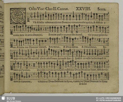XXVIII. Quam dilecta tabernacula