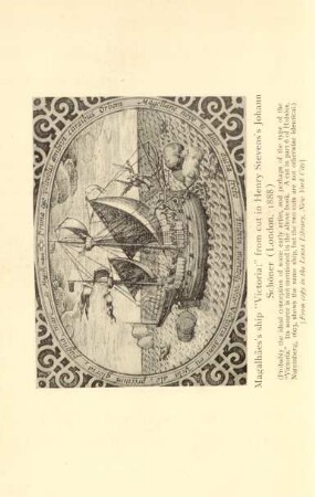Magalhaes's ship "Victoria;" from cut in Henry Stevens's Johann Schöner (London, 1888)