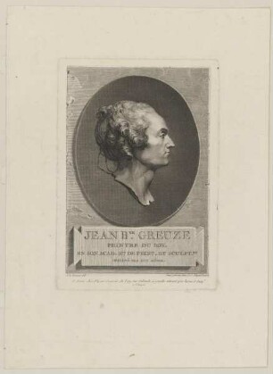Bildnis des Jean B. Greuze