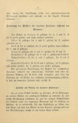 Ansicht auf Erfolg bei ferneren Bohrungen