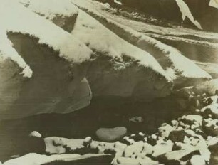 Österreich, Hohe Tauern. Gletscherrand