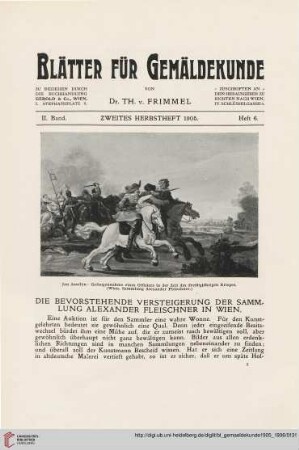 2: Die bevorstehende Versteigerung der Sammlung Alexander Fleischner in Wien
