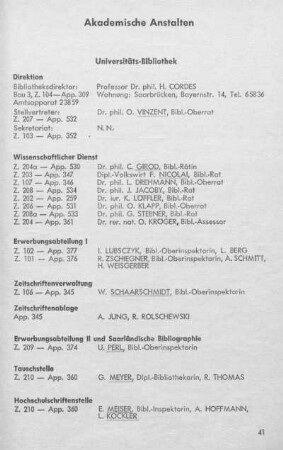 Akademische Anstalten