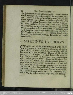 Martinus Lutherus