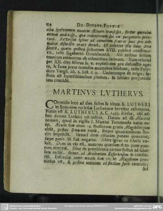 Martinus Lutherus