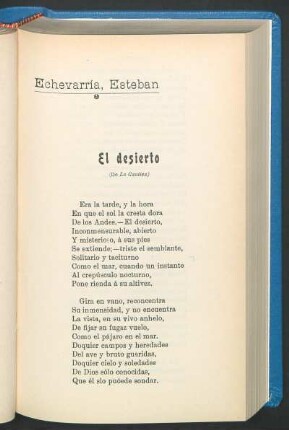 El desierto : (De la cautiva)