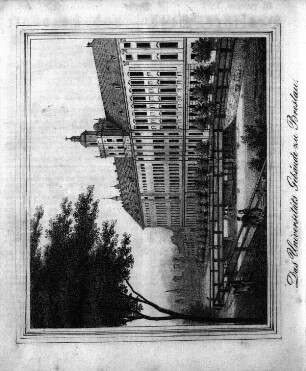 Das Universitäts Gebäude zu Breslau