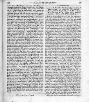 Pölitz, K. H. L.: Die Staatensysteme Europa's und Amerika's seit dem Jahre 1783, geschichtlich-politisch dargestellt. T. 1. Zeitraum v. 1783-1806. Leipzig: Hinrichs 1826