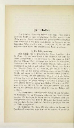 Mittelalter