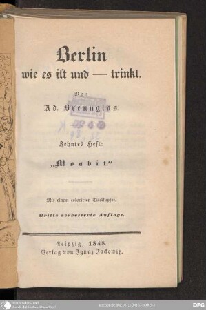 10 Heft: Moabit
