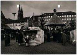 Nürnberg, Kaiserburg bei Nacht