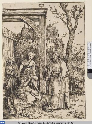 Christus nimmt Abschied von seiner Mutter
