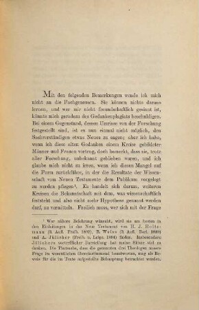 Die Entstehung des Neuen Testamentes