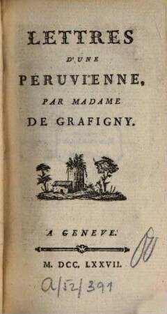 Lettres d'une Péruvienne
